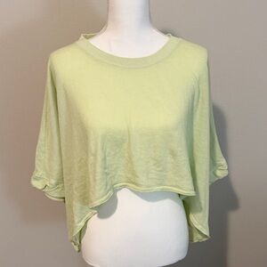 FP Movement by Free People Lime Green Crop Top